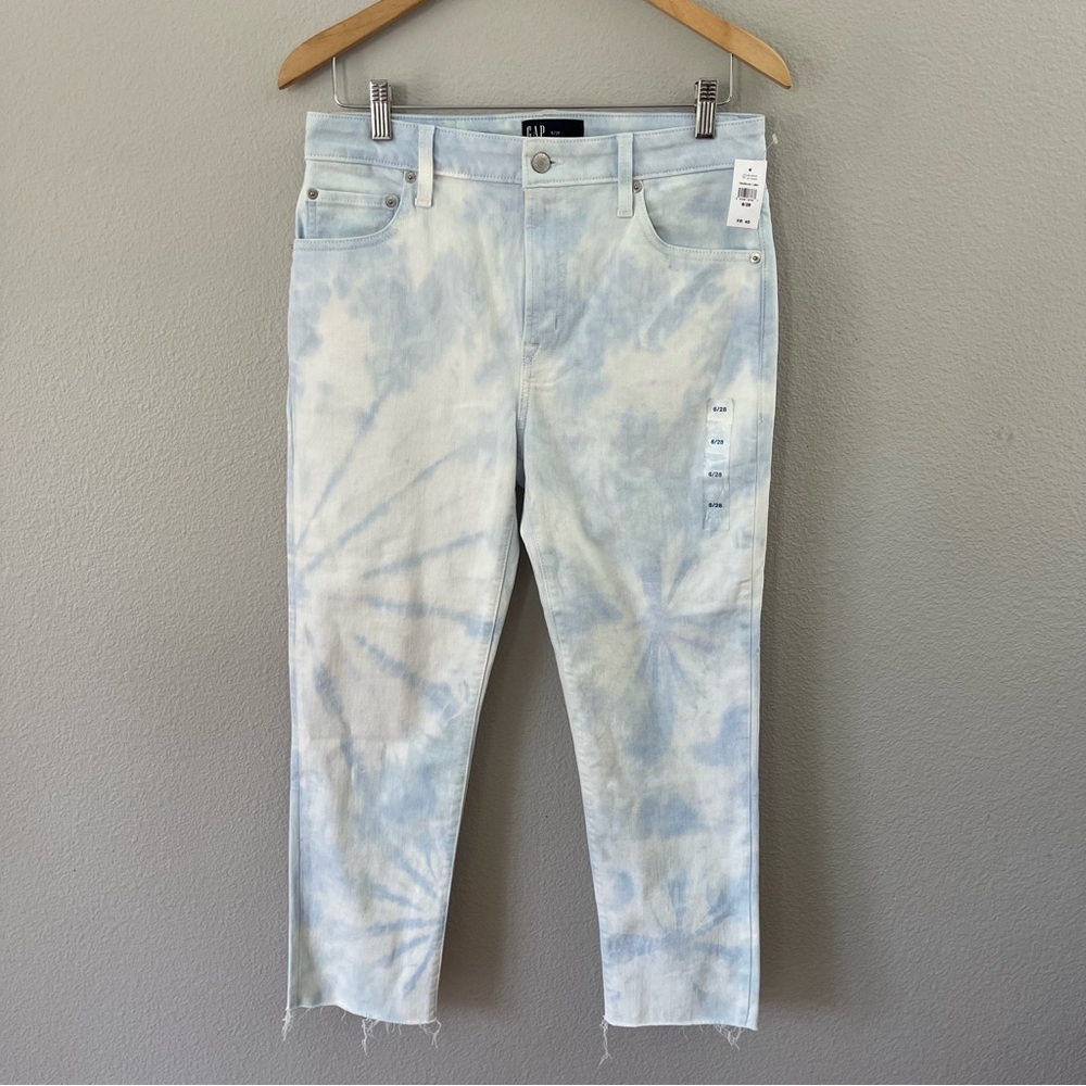Gap Denim Boyfriend Tie Dye Jeans size 6/28